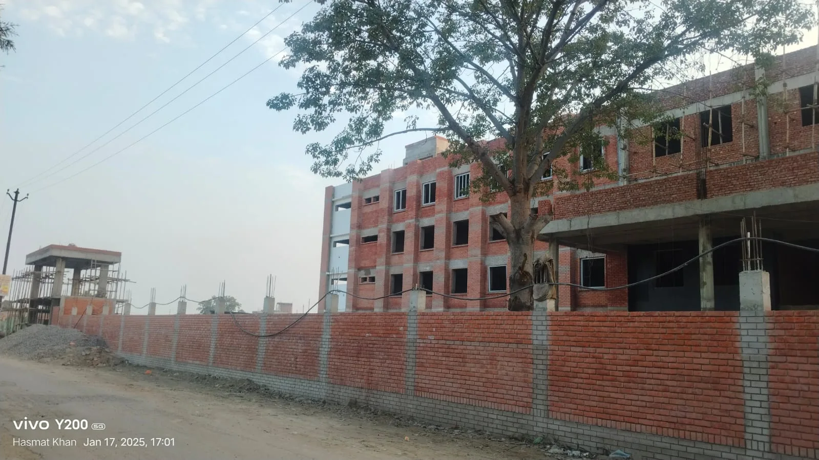 Current building construction progress view 14