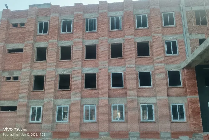 Current building construction progress view 15