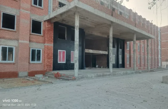 Current building construction progress view 17